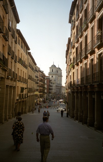 Madrid Spain street view