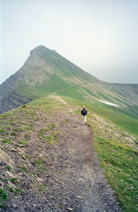 Hiking to Faulhorn