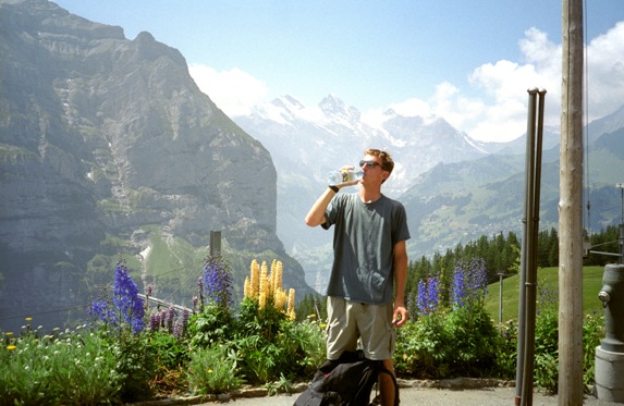 Hiking out of Grindelwald