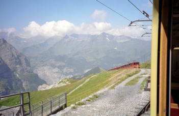 Top of Europe train