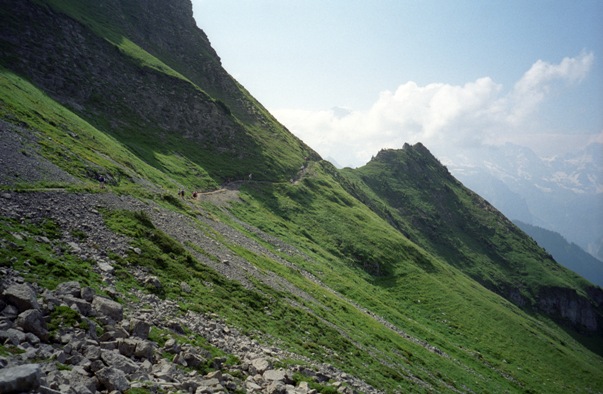 Hiking from Schynige Platte to First