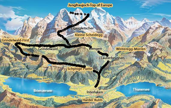 Interlaken Map