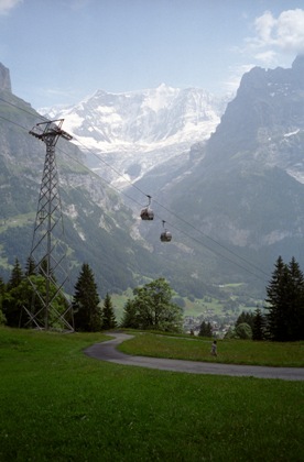 Bachsee and Wetterhorn