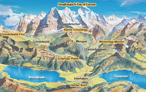 Interlaken Map