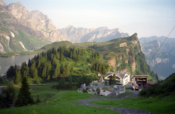 Views from Mount Titlis trail