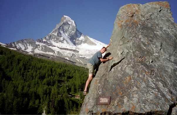 climbing the matterhorn