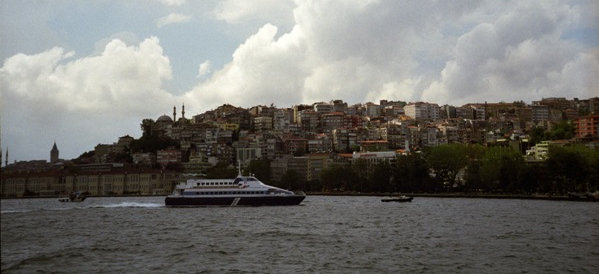 View from Bosphorus ferry cruise