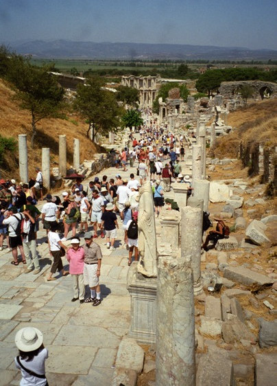 Curetes street in Ephesus
