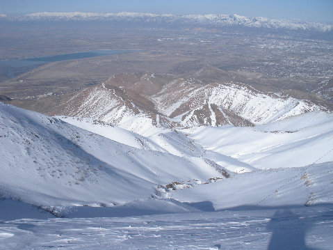 Northeast from Kessler Peak