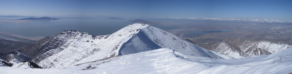 north from Farnsworth Peak