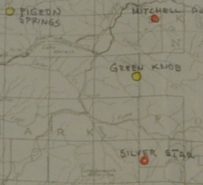 Green Knob map