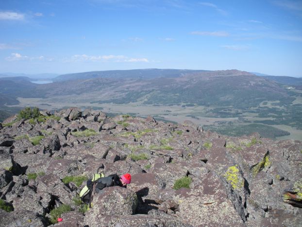 west to Fish Lake Hightop 