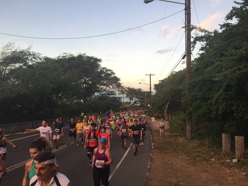 Honolulu Marathon Elevation Chart