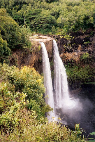 Kauai waterfall