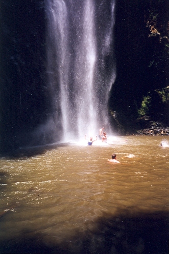 Waterfall near Wailua River 