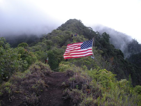 Flag in route