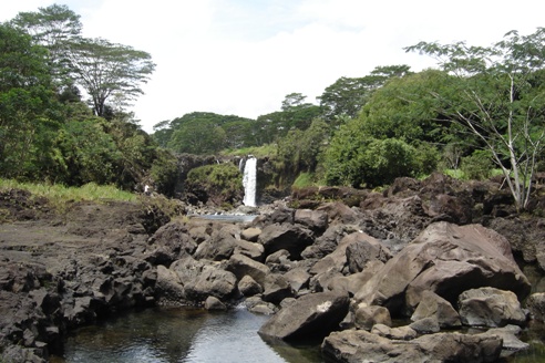 waterfall hawaii