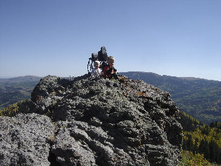 Wolf Creek Peak top