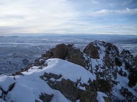 West from Mount Holmes