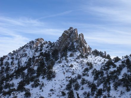 Nearby rocks holmes east ridge