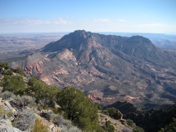 Looking over at Mt. Homes