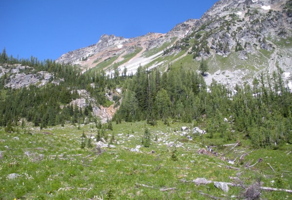 Hiking to Leroy Basin