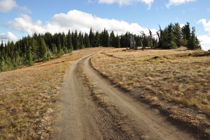 Quartz Mountain road