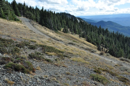 Quartz Mountain road