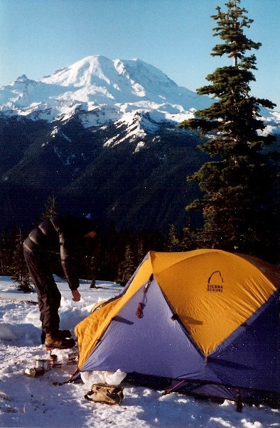 camp of Mount Rainier