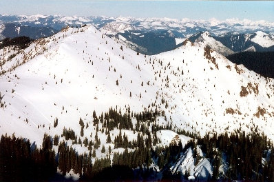 Noble Knob in winter