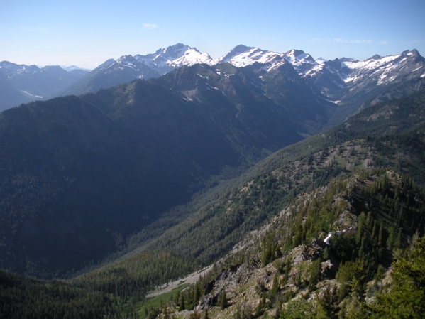 Fortress and Chiwawa Mountains 