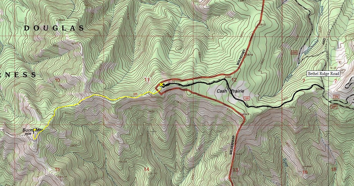 ironstone trail map