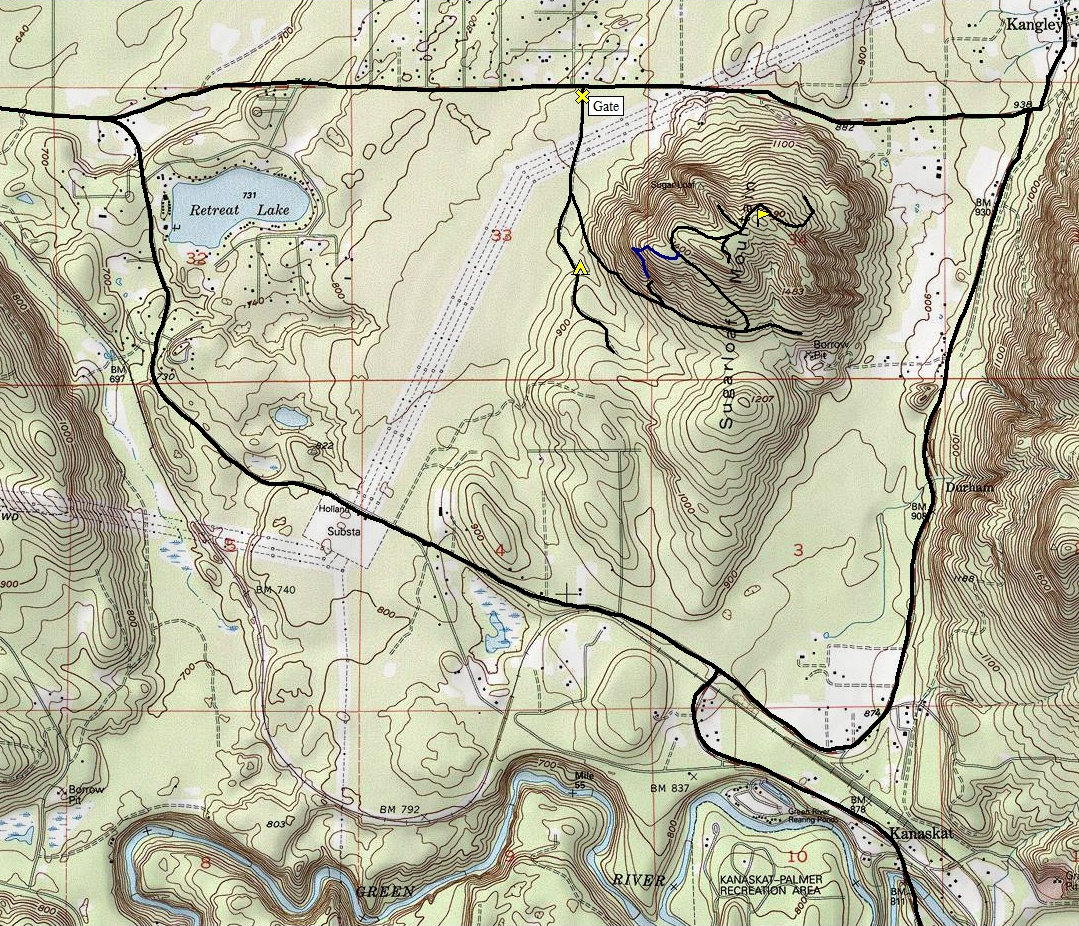 Sugarloaf Mountain map