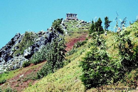 bare mountain lookout