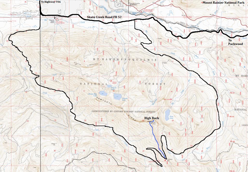 High Rock map