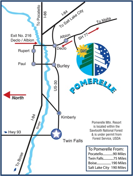 pomerelle ski map