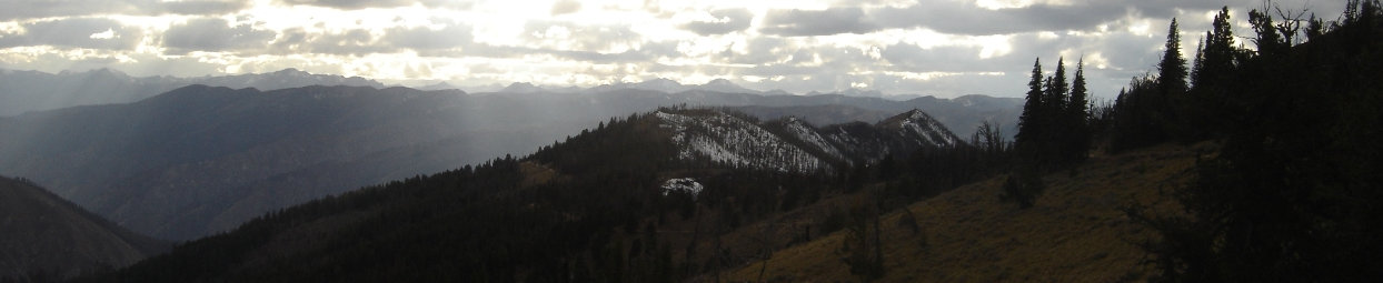 Pilot Peak ridge