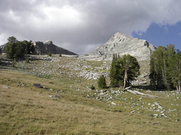 summit of Hyndman Peak