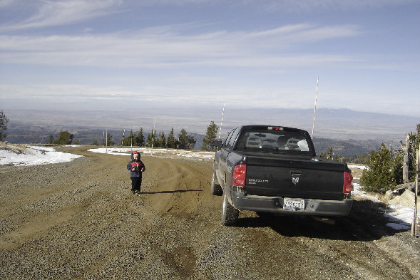 Snowbank Mountain road