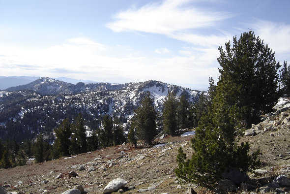 south to Tripod Peak