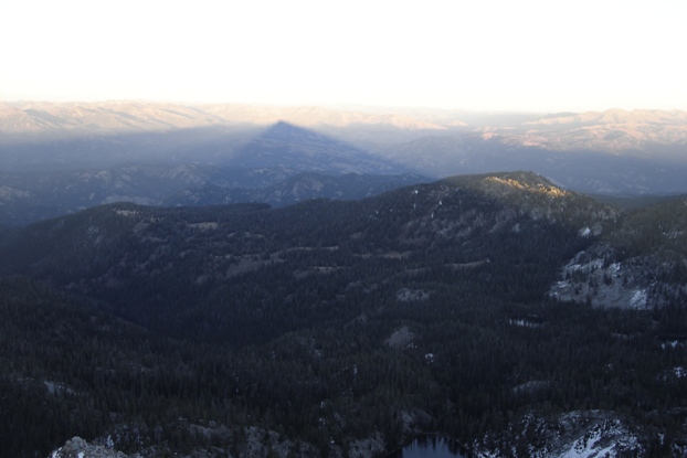 Trinity Mountain shadow