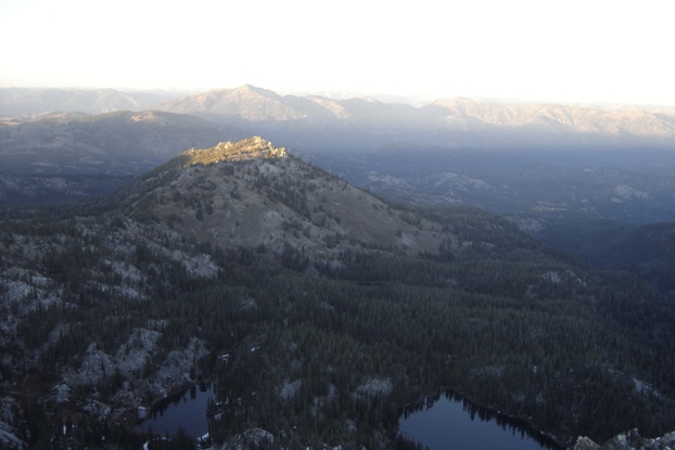 Trinity Mountain sunset