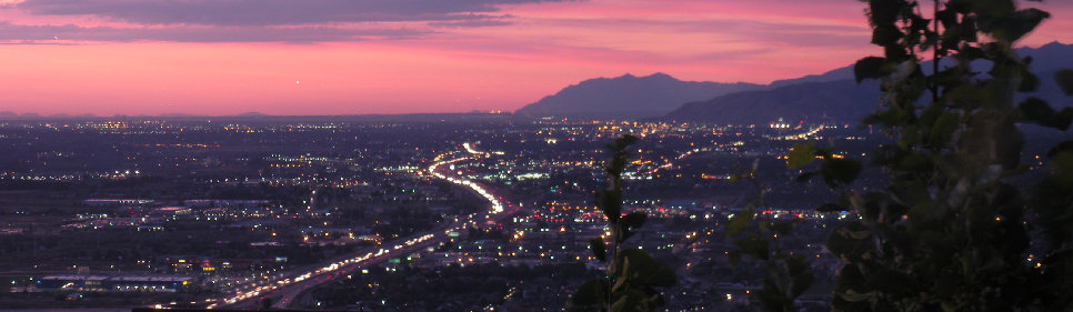 Salt Lake Valley from Draper