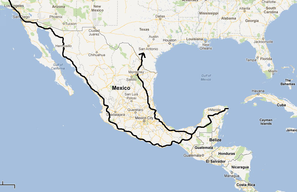 mexico map