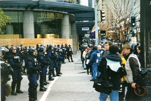 WTO riots pictures