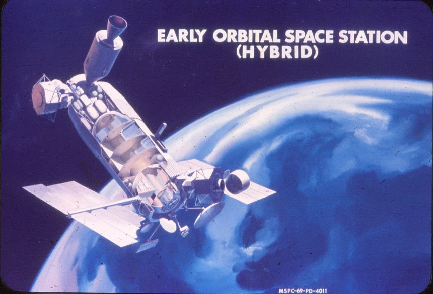 hybrid space station
