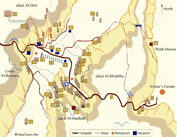 Petra Map