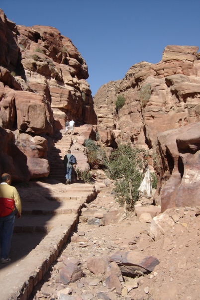 Petra stairs