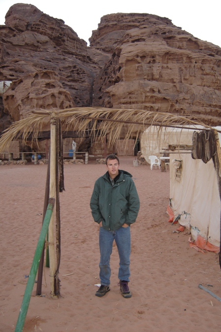 camp at wadi rum
