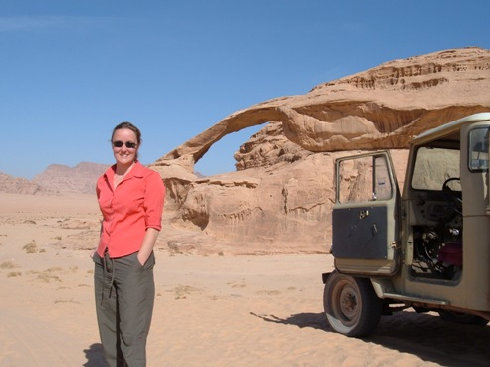 arches in Wadi Rum 